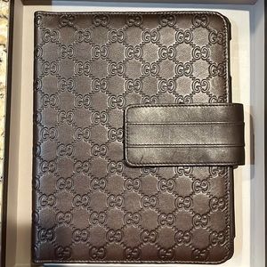 Gucci Brown Tablet Case